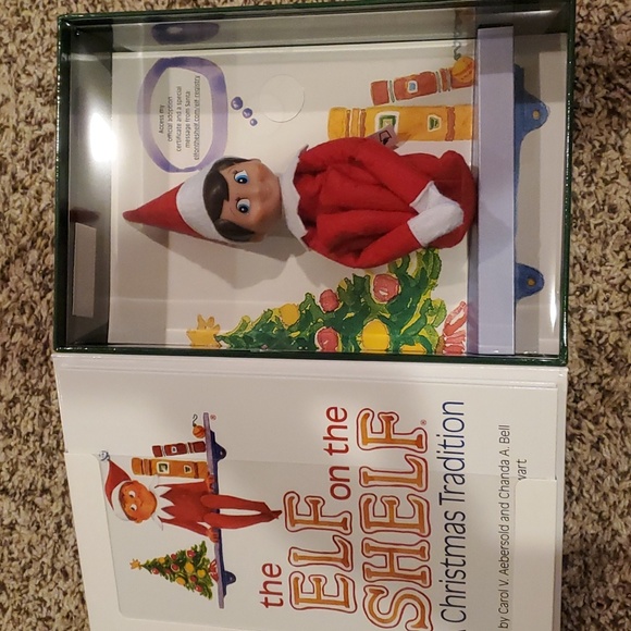 The Elf on the Shelf A Christmas Tradition Boy with Blue Eyes - Picture 2 of 6